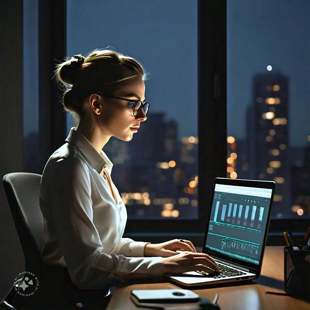 Equipo profesional trabajando en estrategias de marketing digital